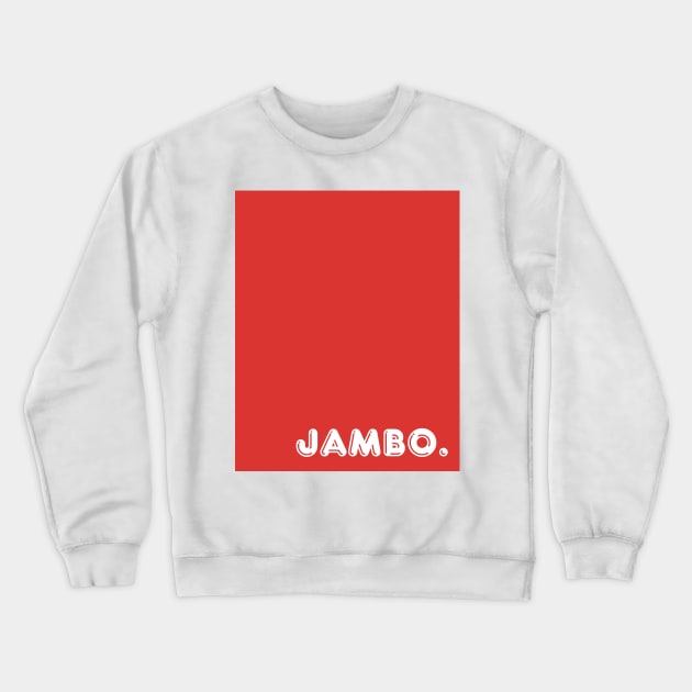 Red Jambo Crewneck Sweatshirt by April Twenty Fourth